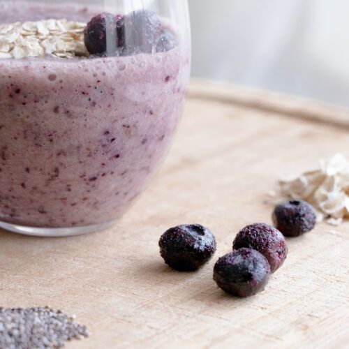 chia seed pudding.